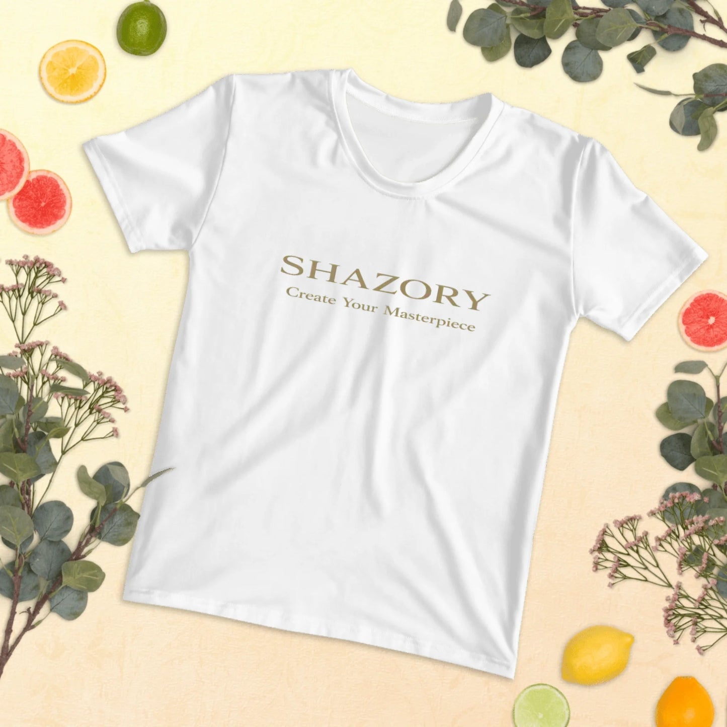 Custom Photo Women's T-Shirt — All-Over Print | Shazory