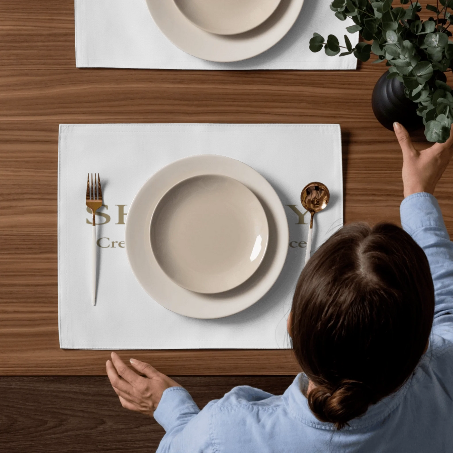 Personalized Placemat Set of 4 — Custom Photo | Shazory