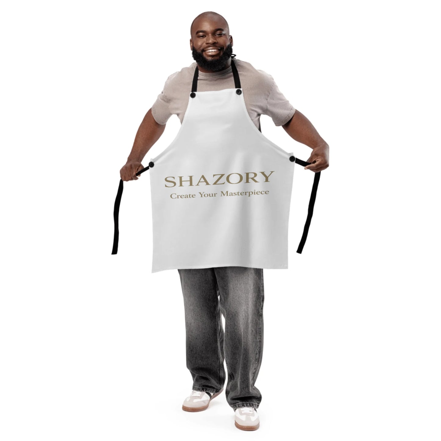 Custom Photo Apron — All-Over Print | Shazory