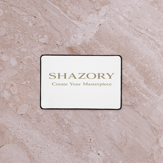 Desk Mat — personalized photo or design printed on desk mat from Shazory