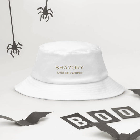 Front view of personalized bucket hat — hat for everyday use