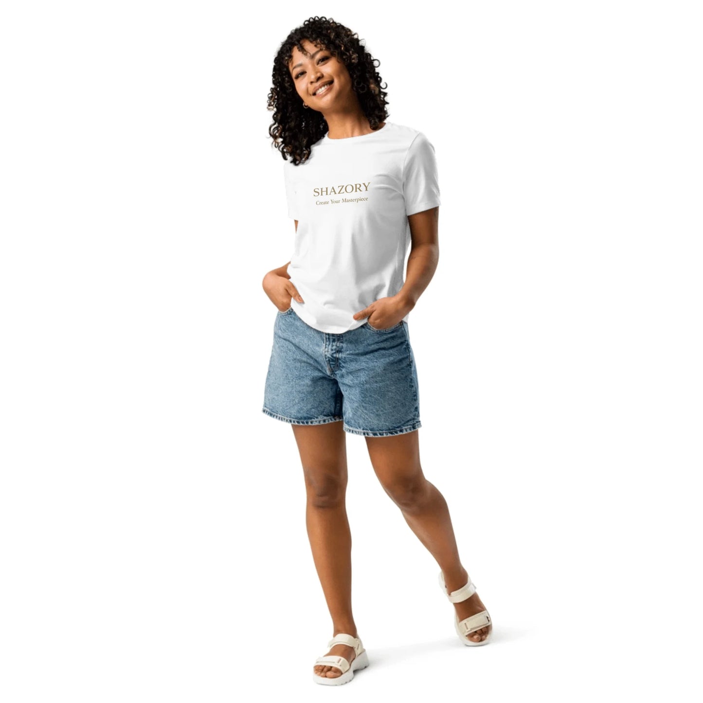 Custom Photo Women's T-Shirt — Relaxed Fit | Shazory