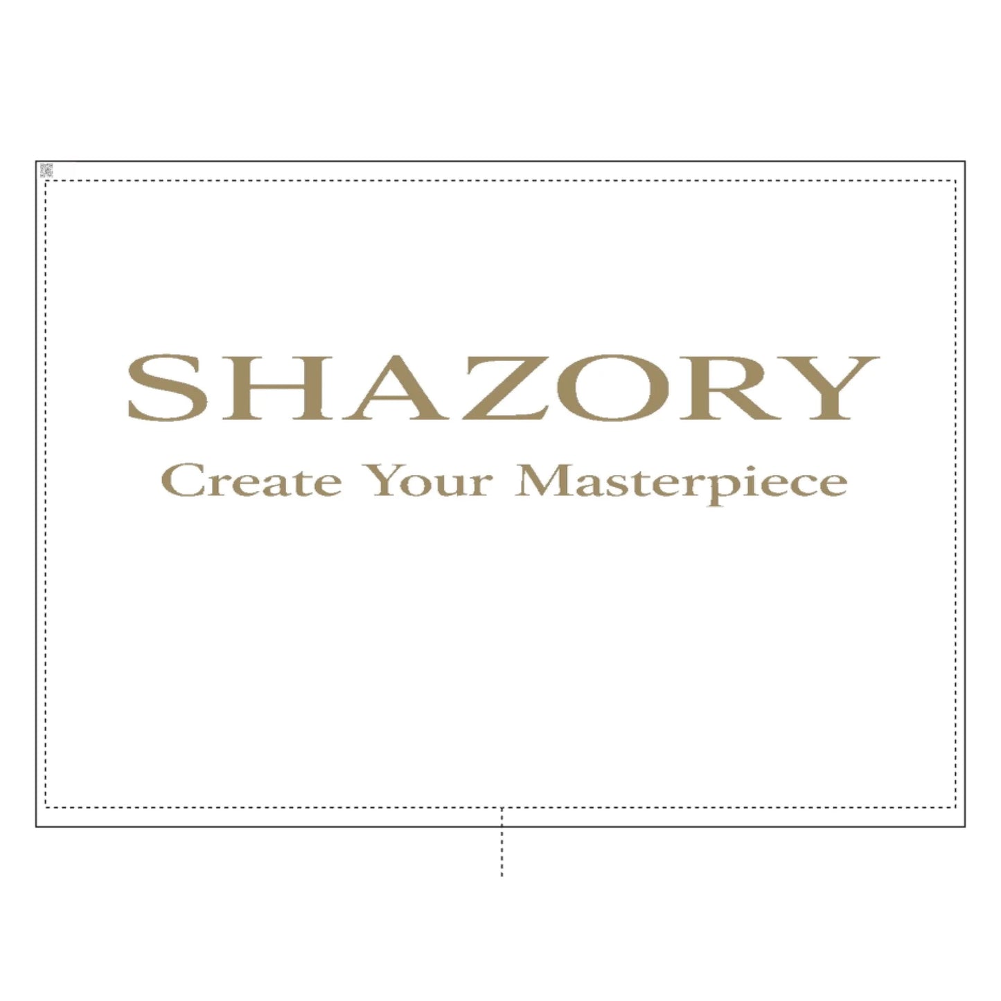 Color or size variation of personalized gift wrap paper — custom gift wrap
