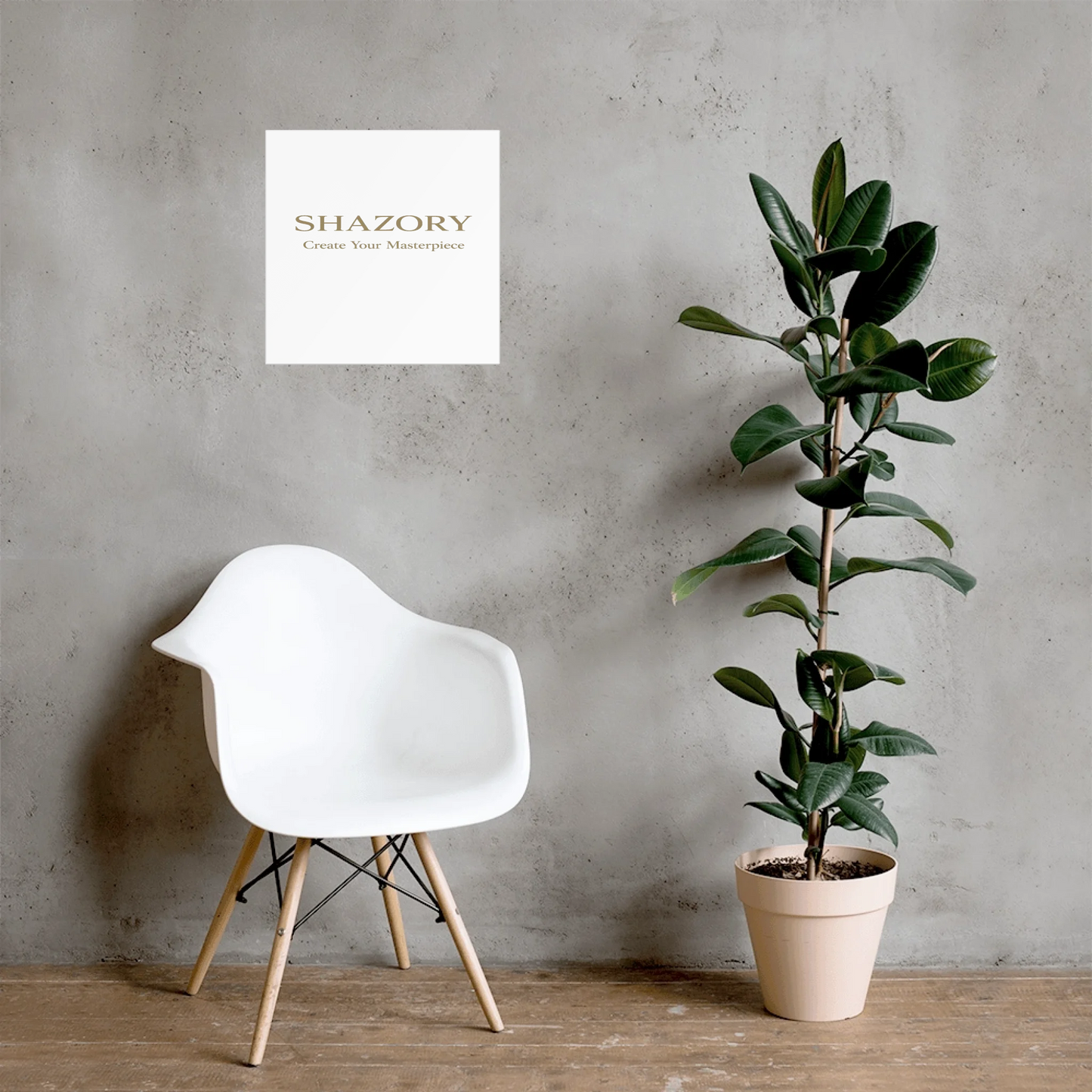 Shazory Custom Premium Luster Poster — made to order luster finish detail