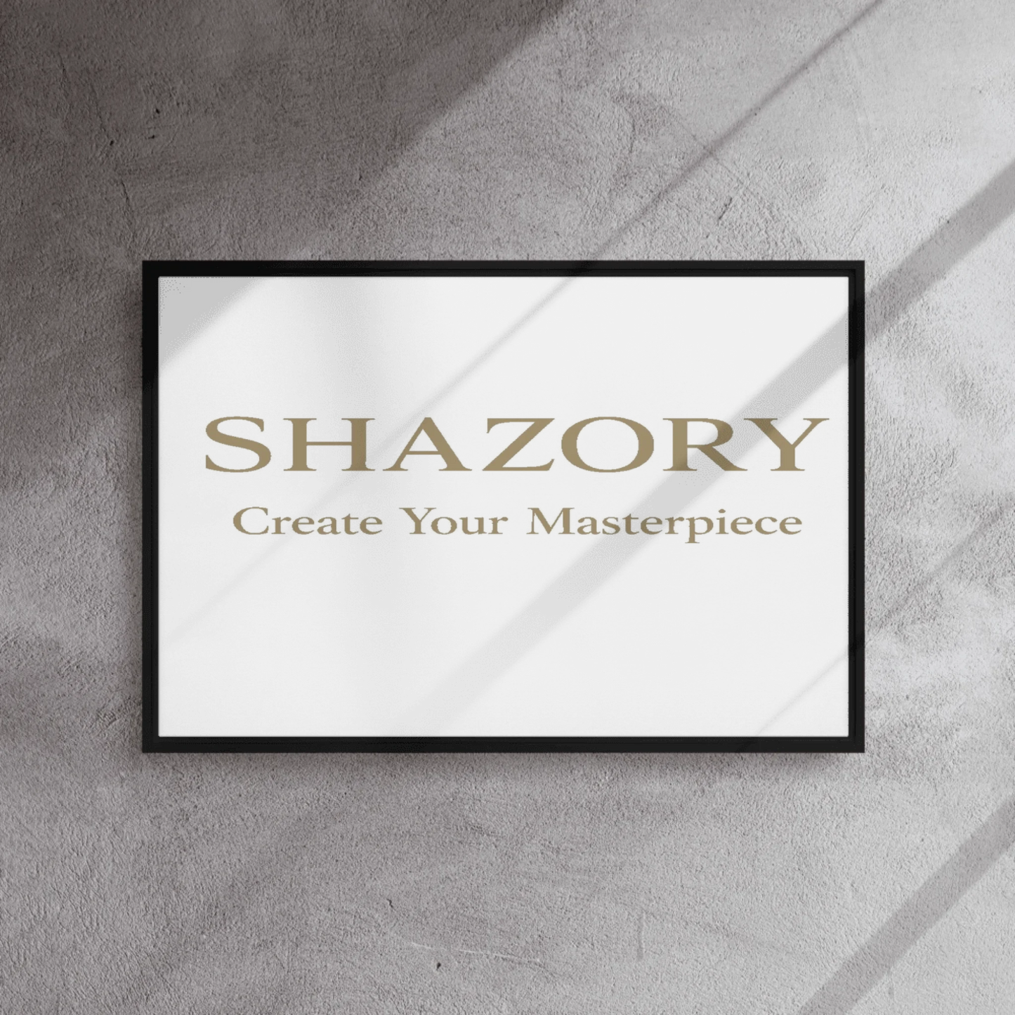 Custom Photo Canvas Wall Art — Framed | Shazory