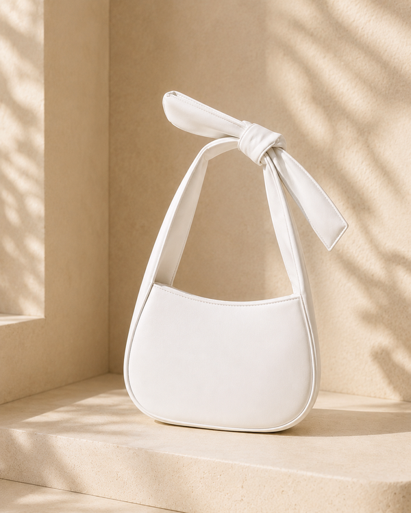 Small Vegan Leather Hobo Bag