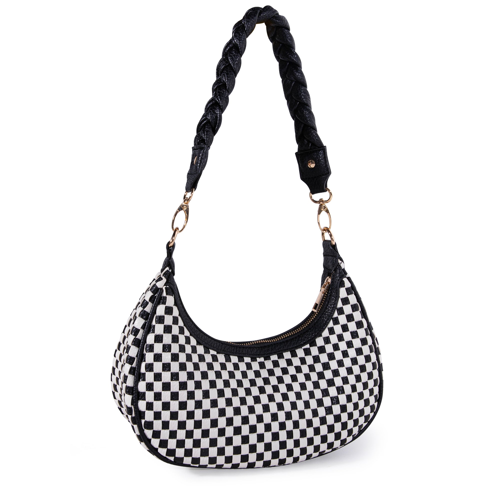 Shazory woven hobo bag color variant view