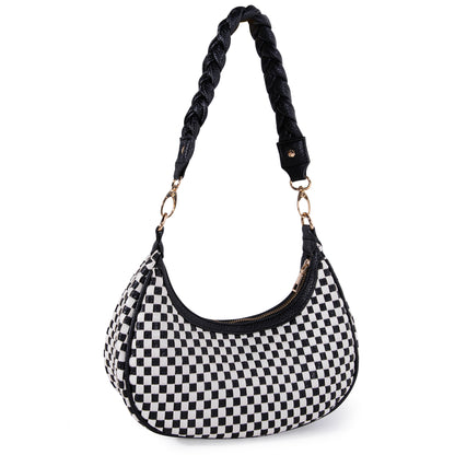 Shazory woven hobo bag color variant view
