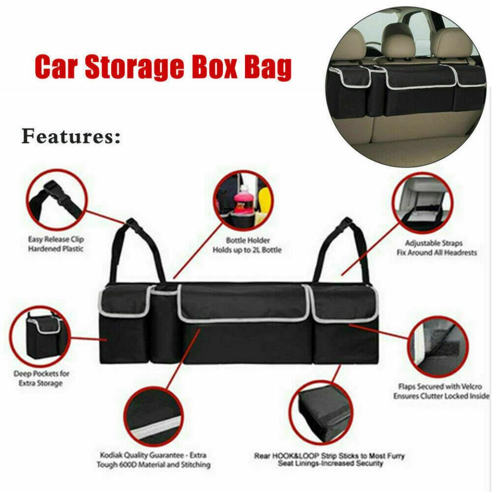 Shazory car trunk organizer in vehicle lifestyle photo