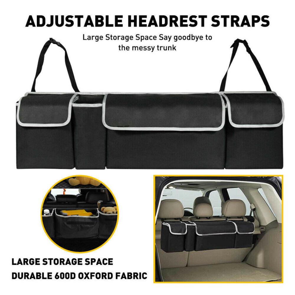 Shazory car trunk organizer full product showcase