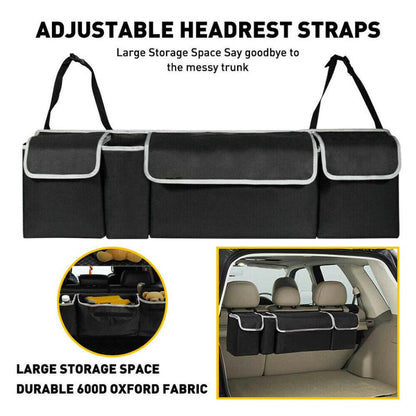 Shazory car trunk organizer full product showcase