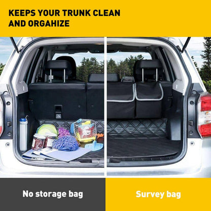 Shazory car trunk organizer pocket detail