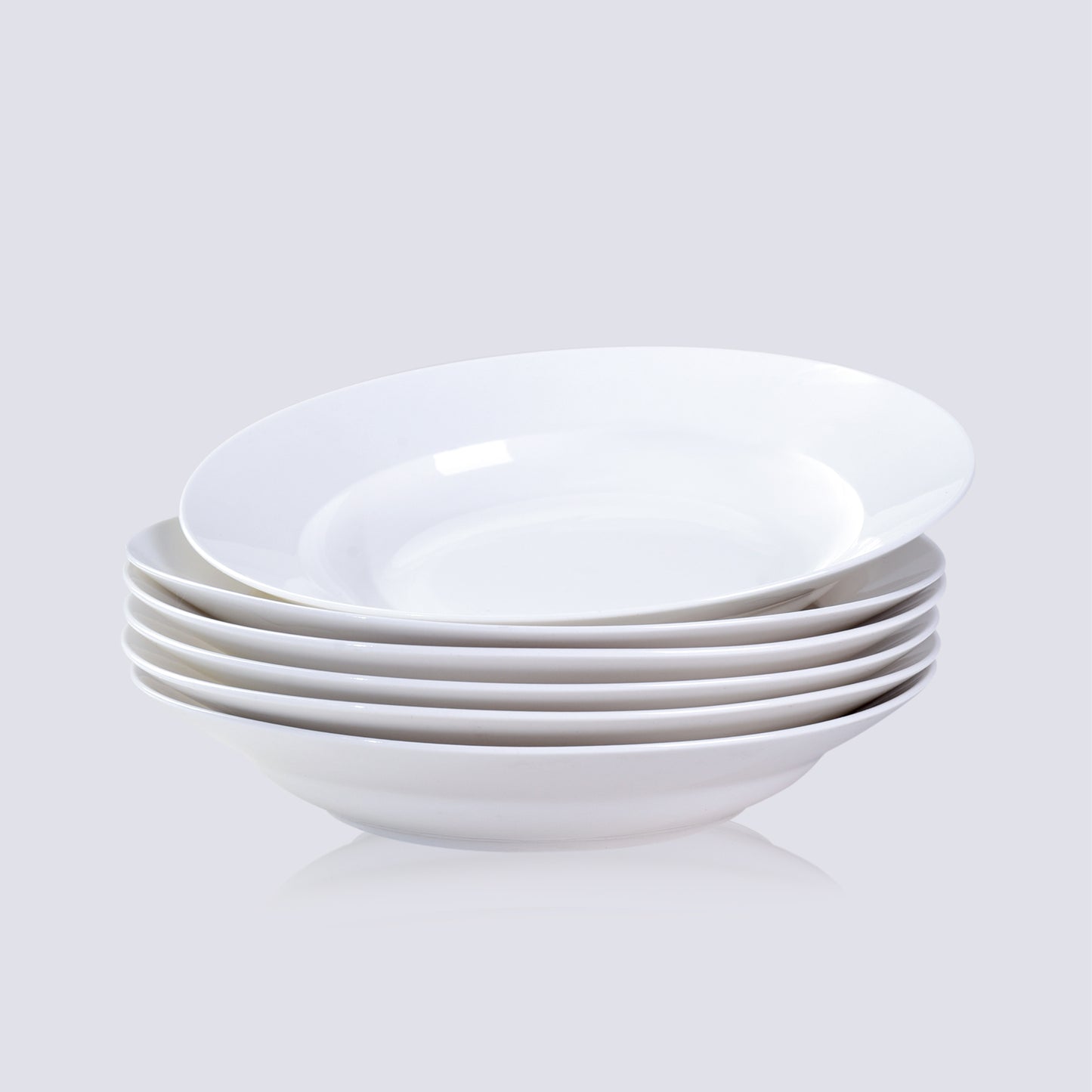 Shazory white ceramic plates styled table setting