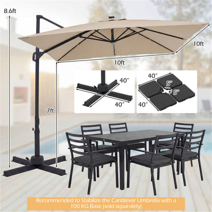 Shazory patio umbrella tilt mechanism feature