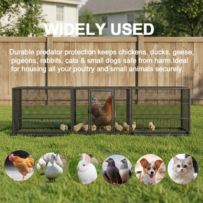 Shazory chicken coop perforated wire mesh ventilation detail