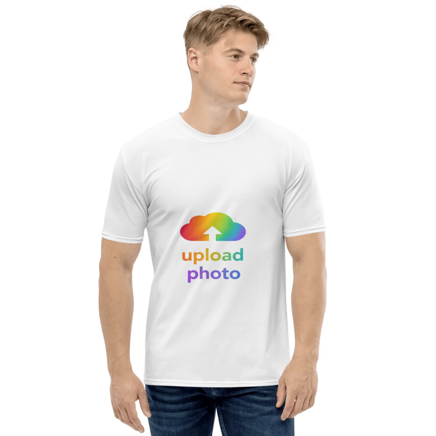 Shazory Custom All-Over Print Men's Crew Neck | Premium Statement Tee