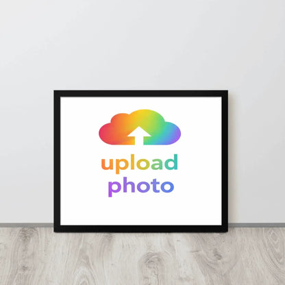 Shazory Custom Velvet-Matte Art featuring an upload photo graphic design in vibrant colors.