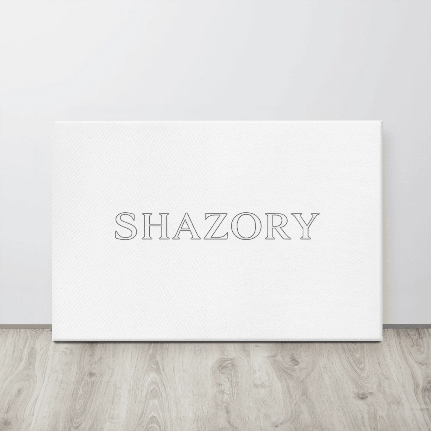 Custom gallery-wrapped canvas wall art alternate styling — personalized wall art for any occasion