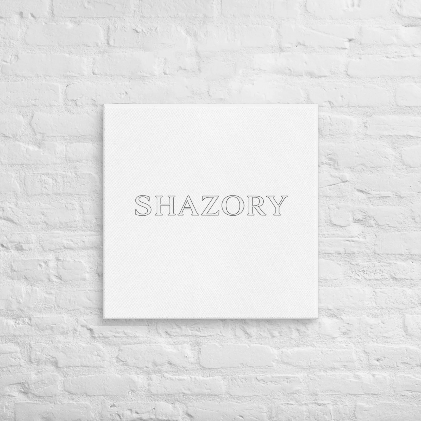 Custom gallery-wrapped canvas wall art alternate styling — personalized canvas print for any occasion
