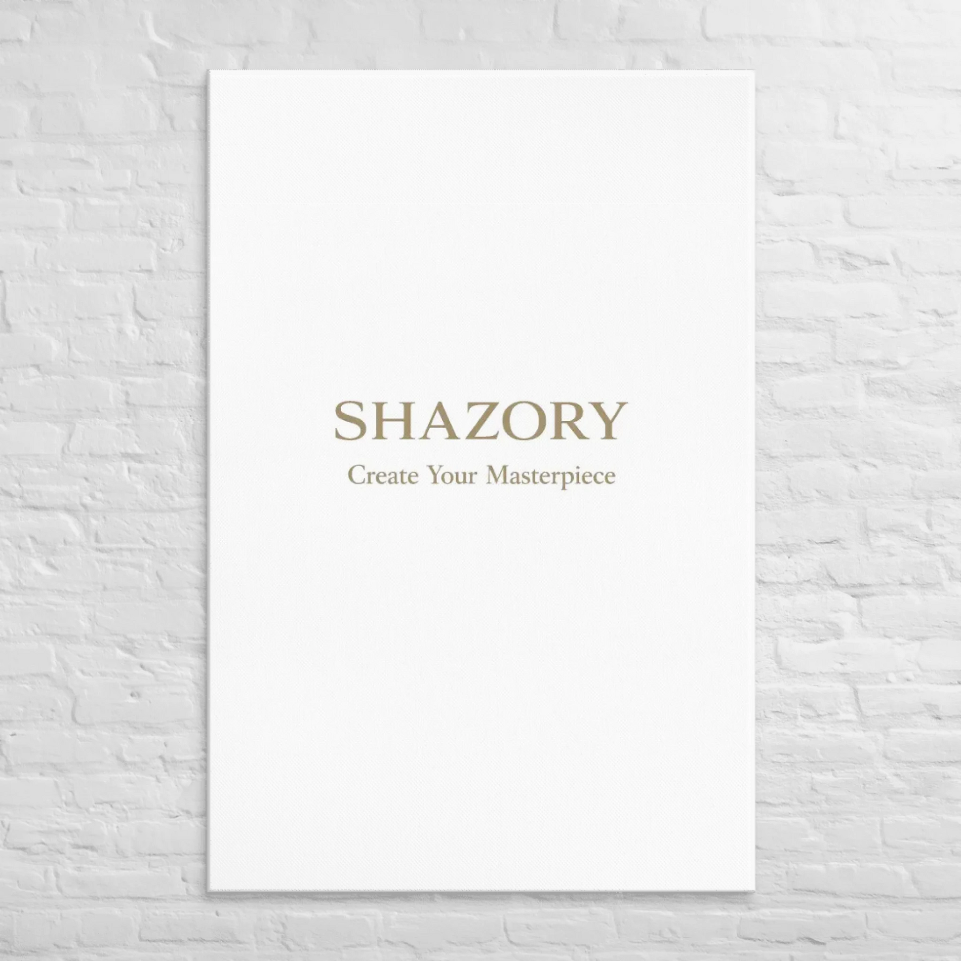 Back view of personalized gallery-wrapped canvas wall art — custom wall art print quality