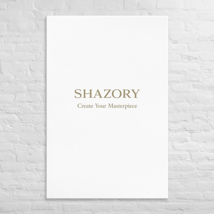 Back view of personalized gallery-wrapped canvas wall art — custom wall art print quality