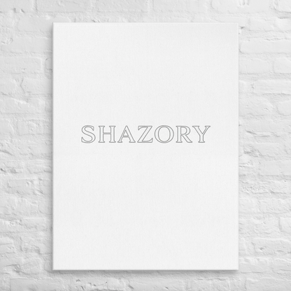 Detail shot of personalized gallery-wrapped canvas wall art — fade-resistant photo or design print