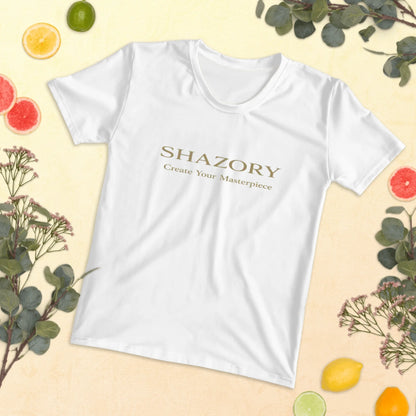 Custom Photo Women's T-Shirt — All-Over Print | Shazory