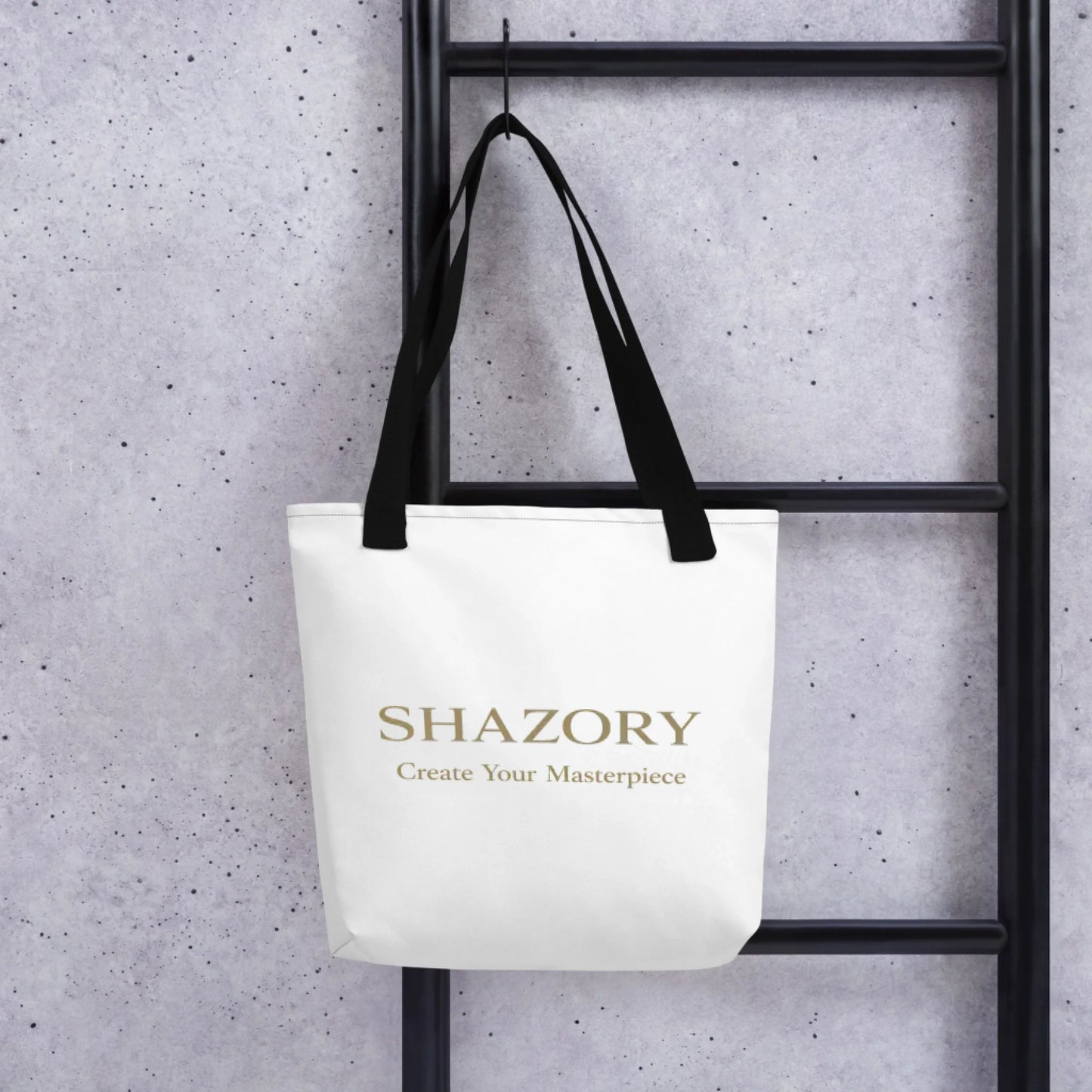 Custom Photo Tote Bag — Large with Pocket | Shazory