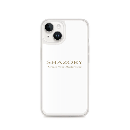 Personalized clear iPhone 14 case — custom photo phone case with transparent design for everyday carry