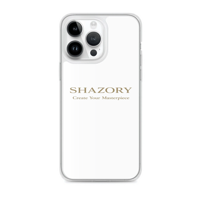 Personalized clear iPhone 14 Pro Max case — custom photo design printed on transparent base for daily carry