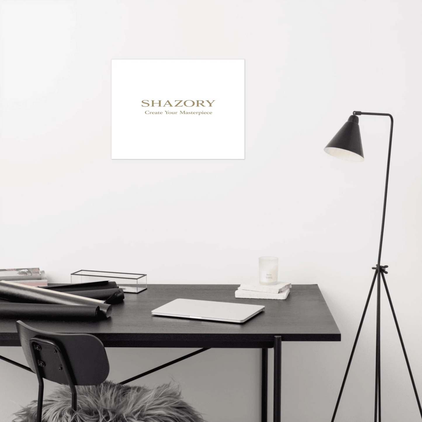 Made-to-order Shazory ultra-matte gallery art — personalized poster gift