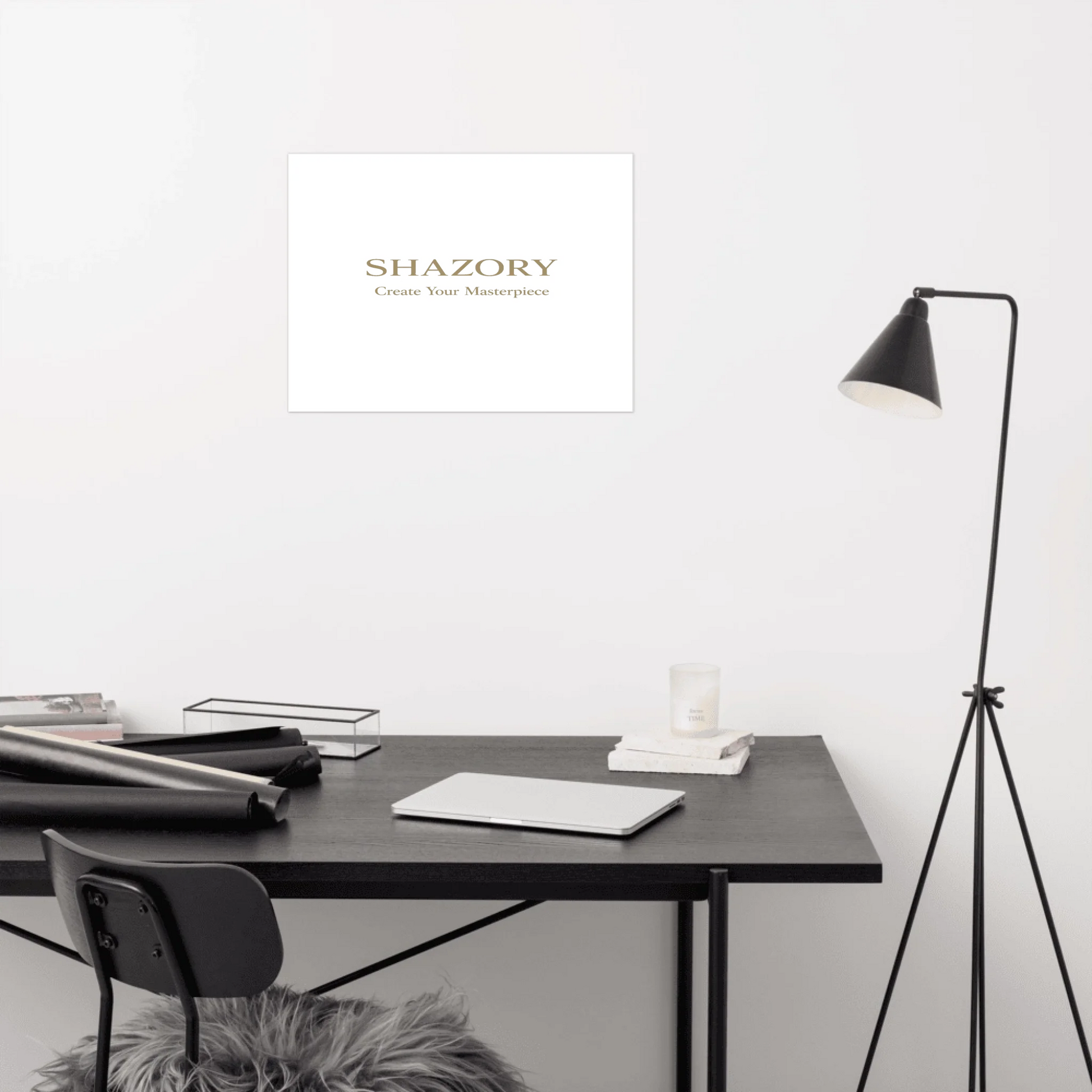 Made-to-order Shazory ultra-matte gallery art — personalized poster gift