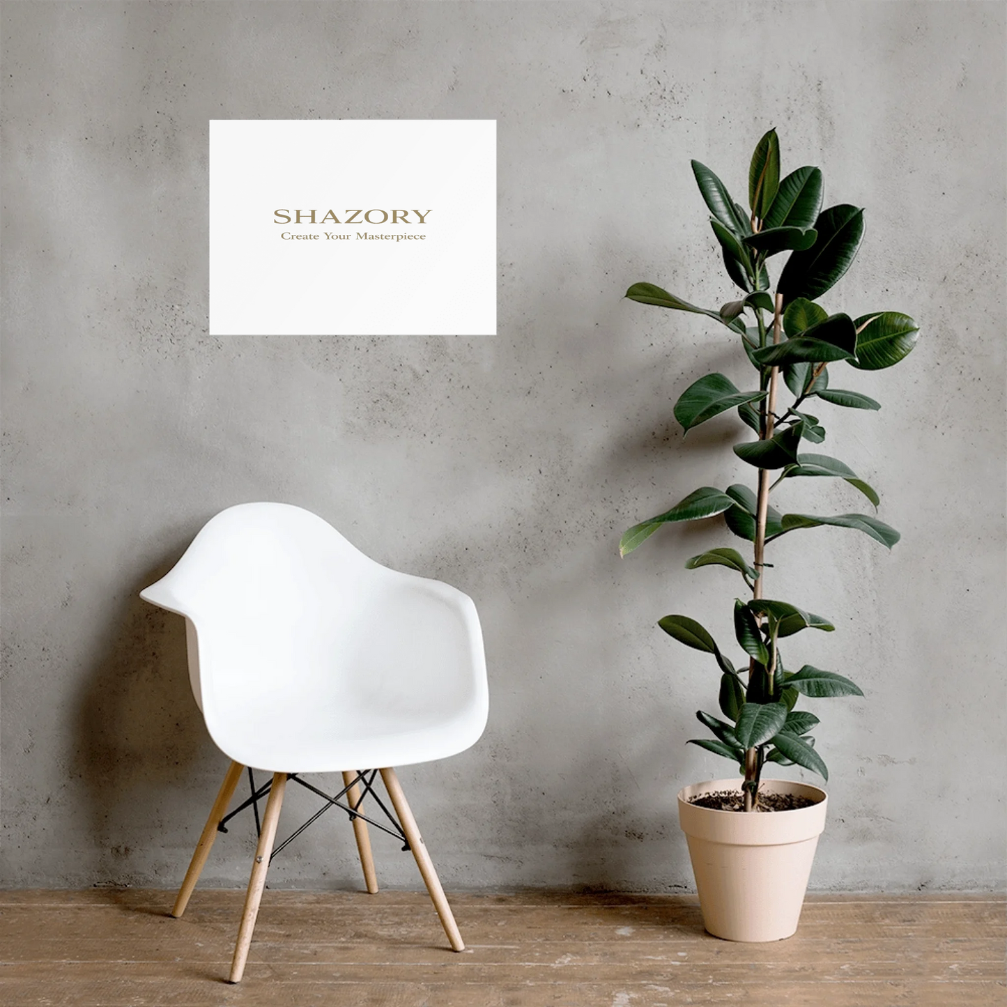 Personalized ultra-matte gallery art in alternate color — custom photo or design print