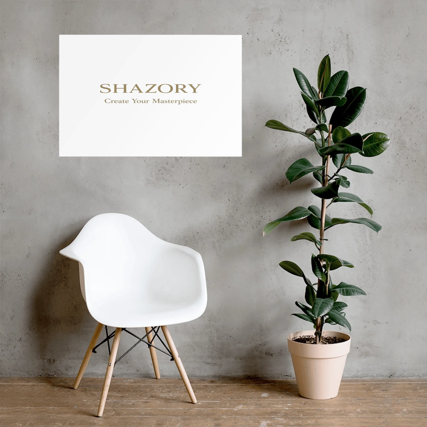 Detail shot of personalized ultra-matte gallery art — fade-resistant photo or design print