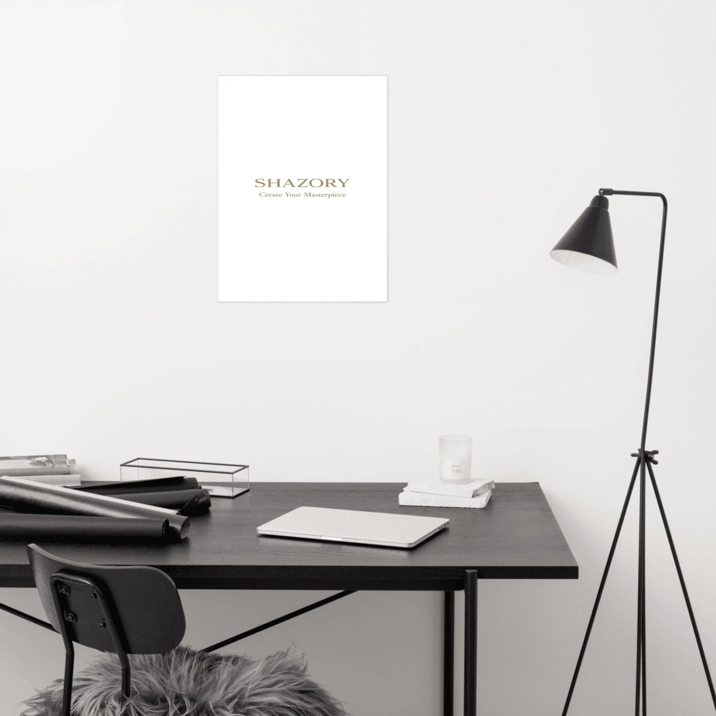 Custom ultra-matte gallery art shown in use — gallery print made for everyday styling