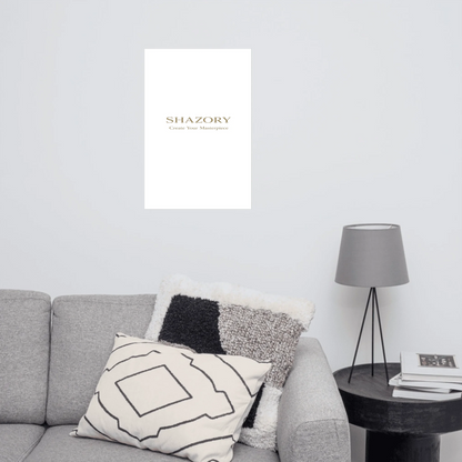 Back view of personalized ultra-matte gallery art — custom gallery print print quality
