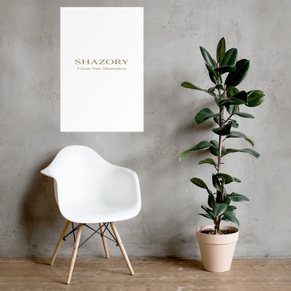 Top view of custom ultra-matte gallery art — personalized photo design from Creator Studio
