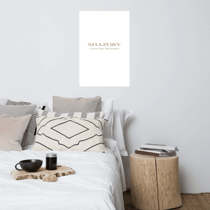Custom ultra-matte gallery art alternate styling — personalized poster for any occasion