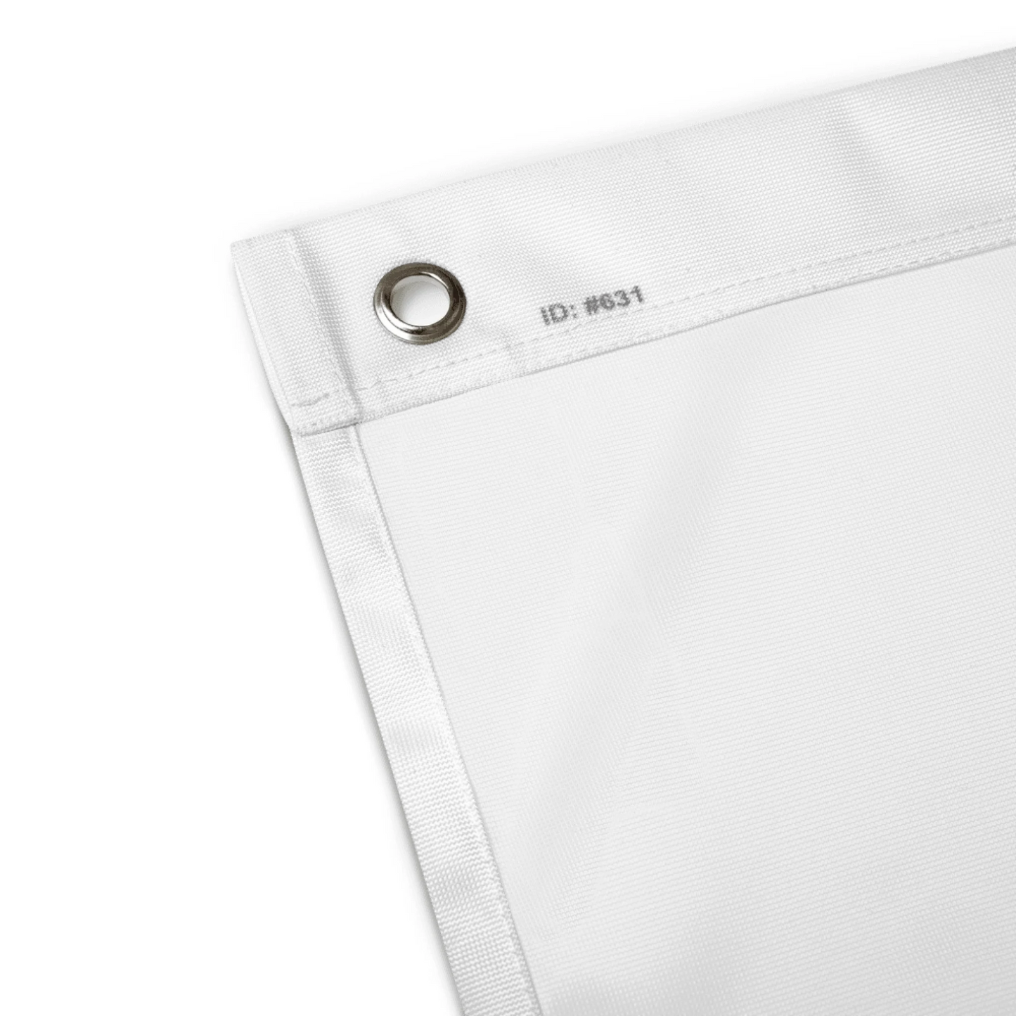 Custom all-over wall flag shown in use — textile made for everyday styling