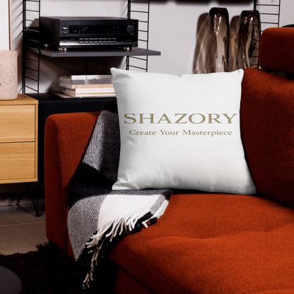 Color or size variation of personalized linen-feel pillowcase — custom pillowcase