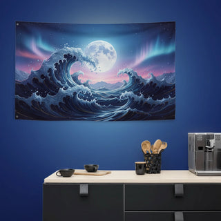 Shazory Custom Photo Wall Flag, customizable with your own photo, available at getshazory.com