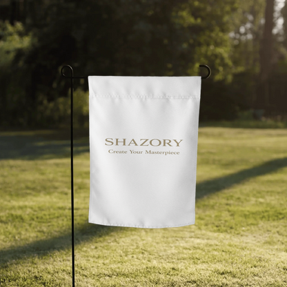 Personalized garden flag in alternate color — custom photo or design print