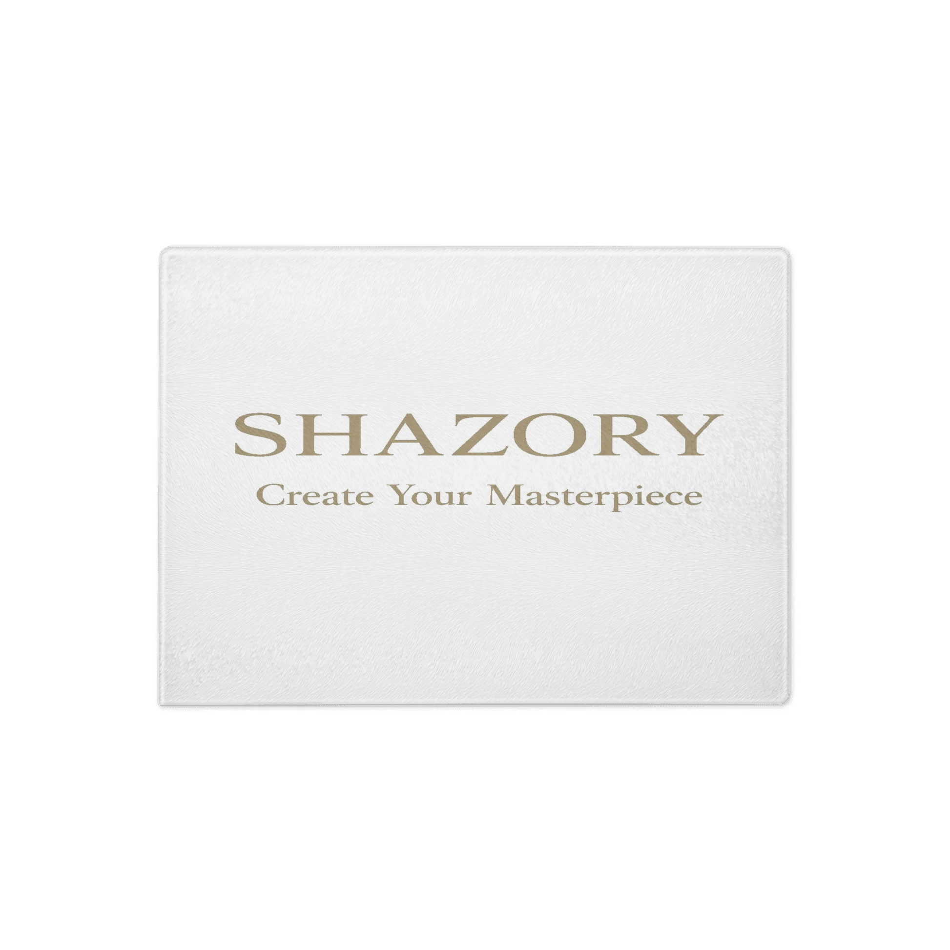 Color or size variation of personalized glass cutting board — custom glass cutting board
