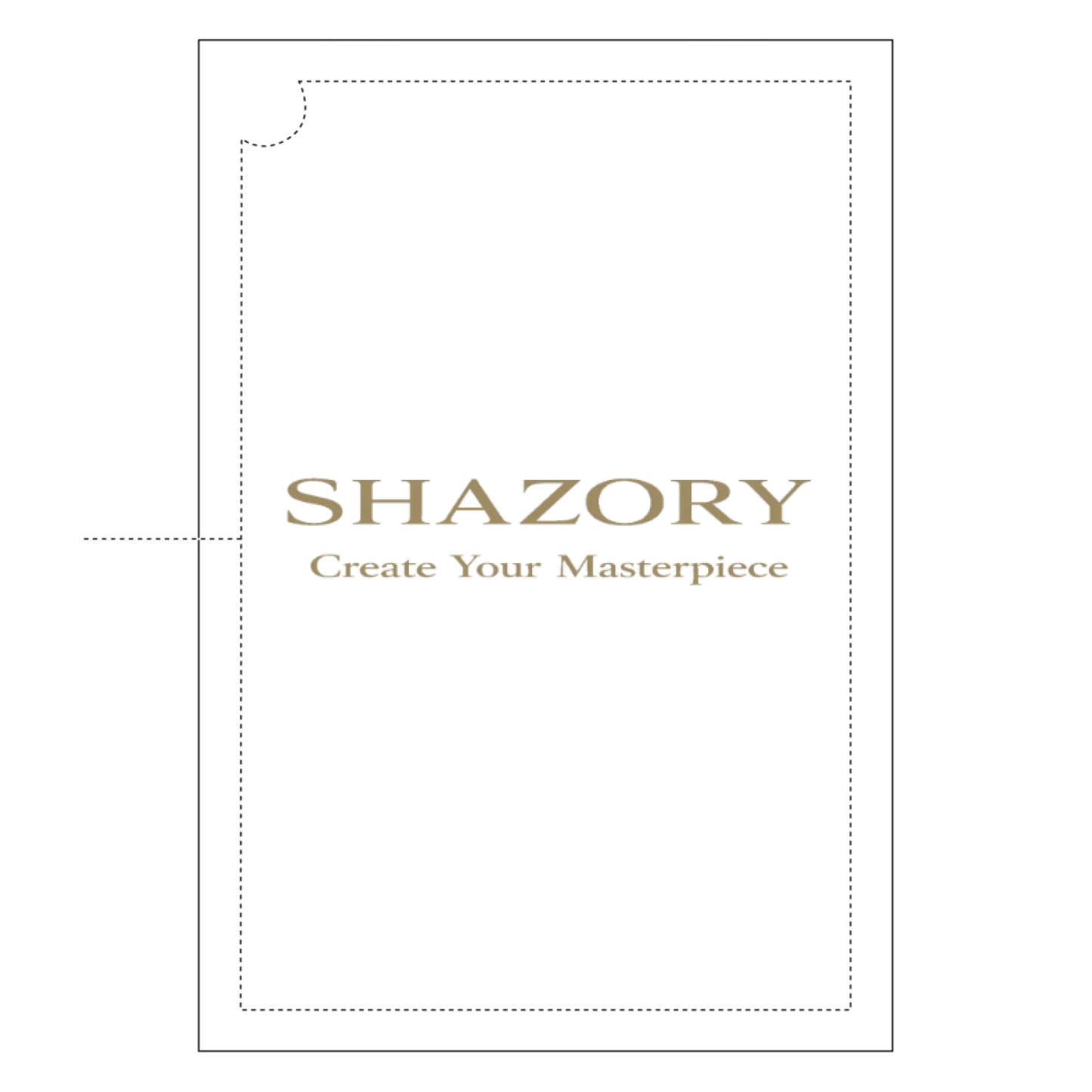 Shazory Custom Golf Towel — close-up of all-over print microfiber surface