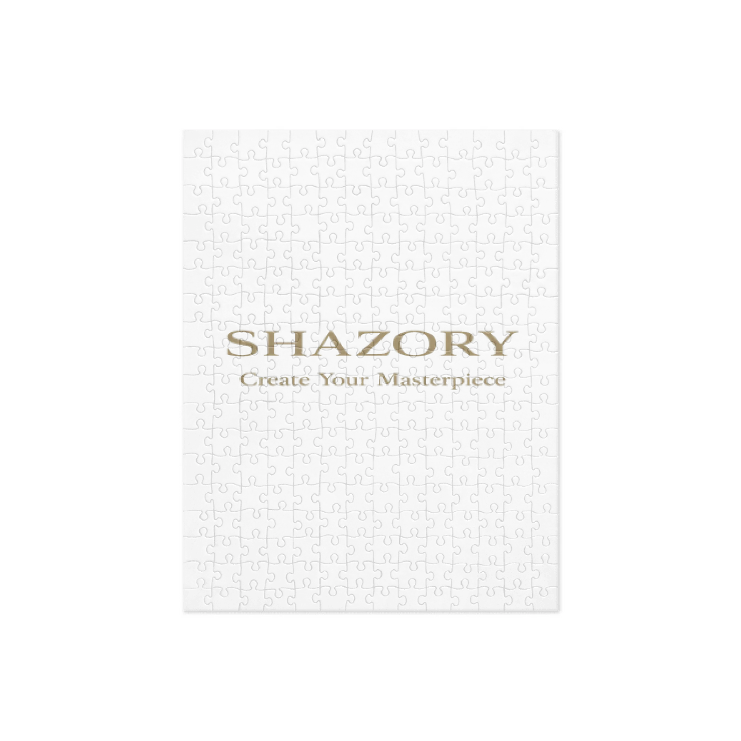 Front view of personalized jigsaw puzzle — jigsaw puzzle for everyday use