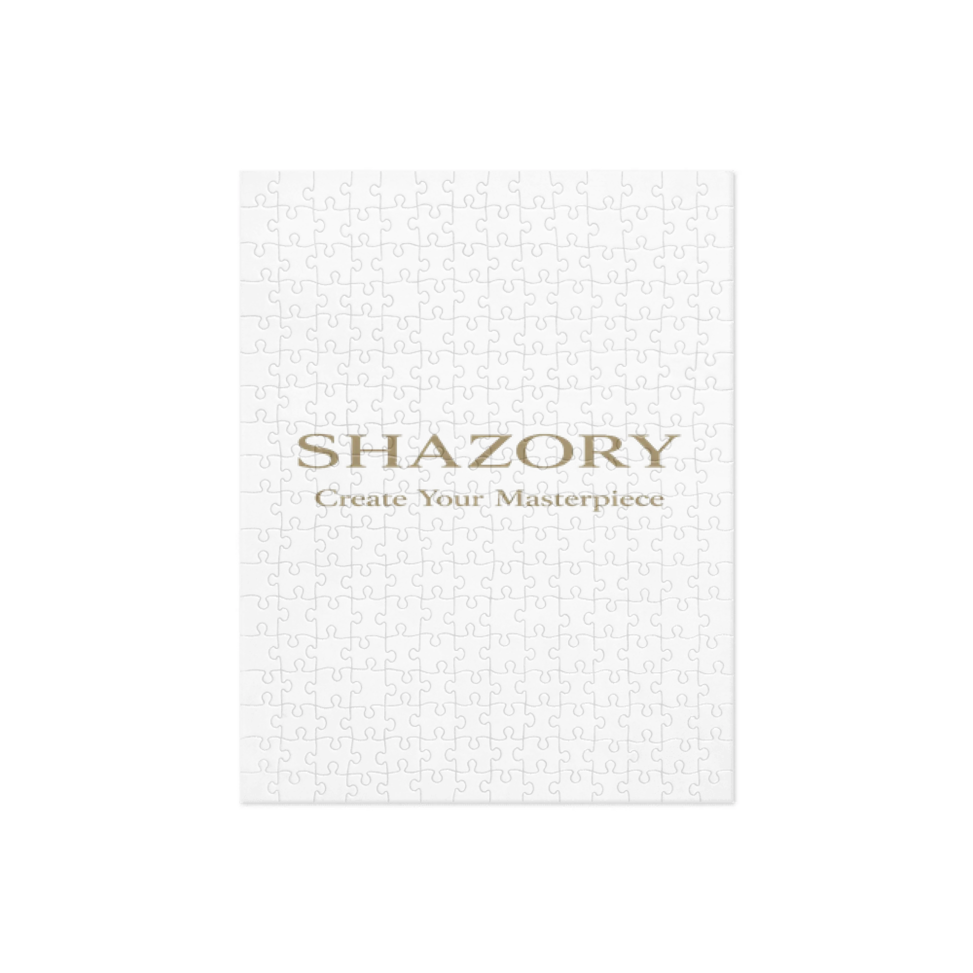 Front view of personalized jigsaw puzzle — jigsaw puzzle for everyday use