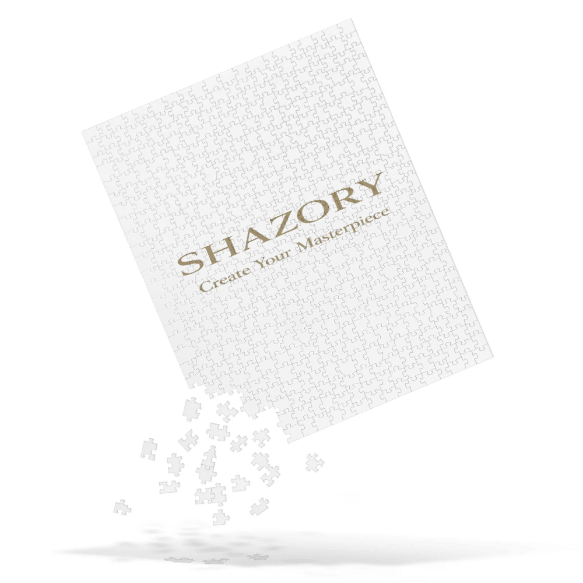 Color or size variation of personalized jigsaw puzzle — custom photo puzzle