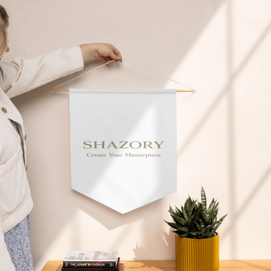 Personalized Pennant Flag — Custom Photo | Shazory