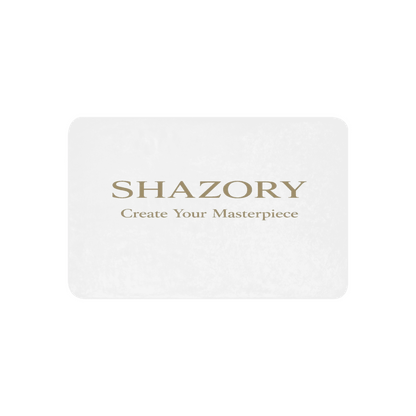 Made-to-order Shazory sublimated sherpa blanket — personalized textile gift