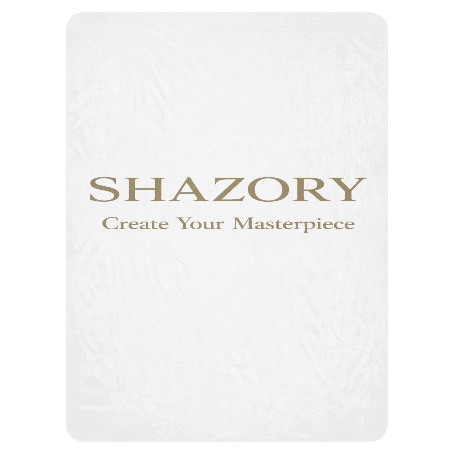 Color or size variation of personalized sublimated sherpa blanket — custom couch decor